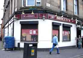 Molly's Bar Duke Street Glasgow 2008